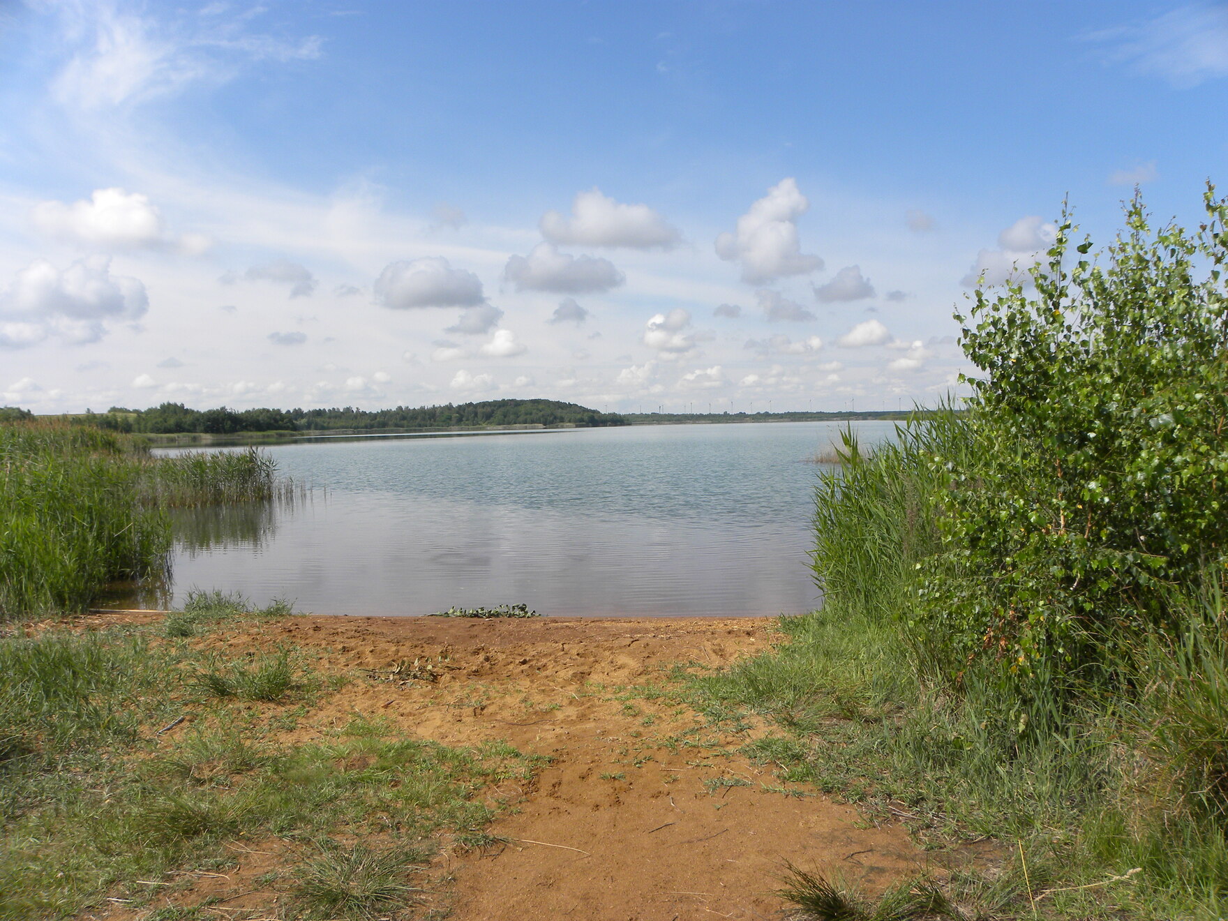 Neuhauser See, Blick vom Ostufer 2014
